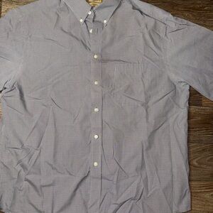 Gold Label Men's XL Blue Checkered Shirt